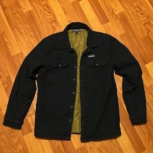 Patagonia Insulated Fjord Flannel M Navy Blue